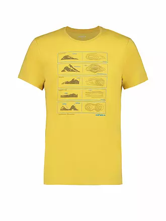 ICEPEAK | Camiseta funcional Beeville para hombre | gelb